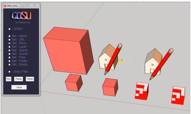 -GOSU(触媒)SketchUp组件触发插件下载 v1.1.1 官方版