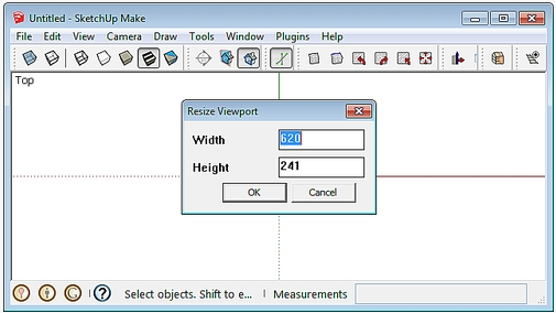 -sketchup设置窗口大小插件(Viewport Resizer)下载 v1.0.0 官方版