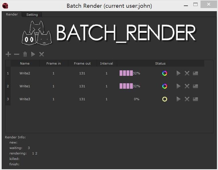 BatchRender插件-Batch Render(NUKE批量渲染插件)下载 v1.2 免费版