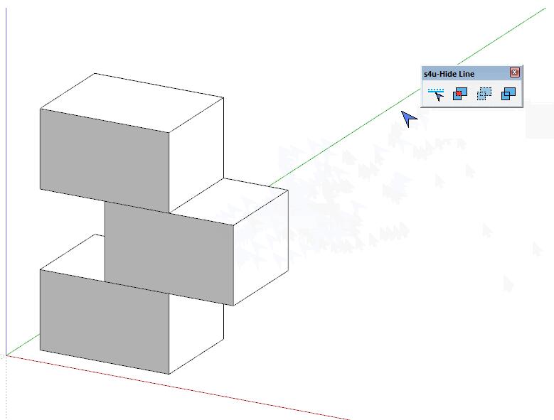 -s4u Hide Line(sketchup隐藏线插件)下载 v3.4.0 免费版