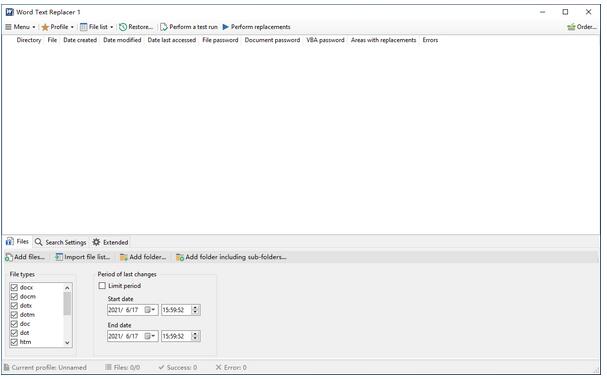 -Word Text Replacer(Word内容批量替换软件)下载 v1.1.0官方版