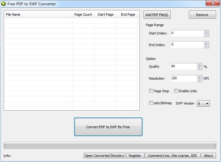 -LotApps Free PDF to SWF Converter(PDF转SWF软件)下载 v6.0绿色版