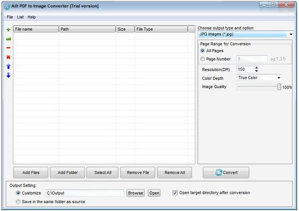 -Ailt PDF to Image Converter(PDF转图片软件)下载 v6.9官方版