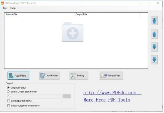 -PDFdu Merge PDF Files(PDF合并软件)下载 v1.6官方版