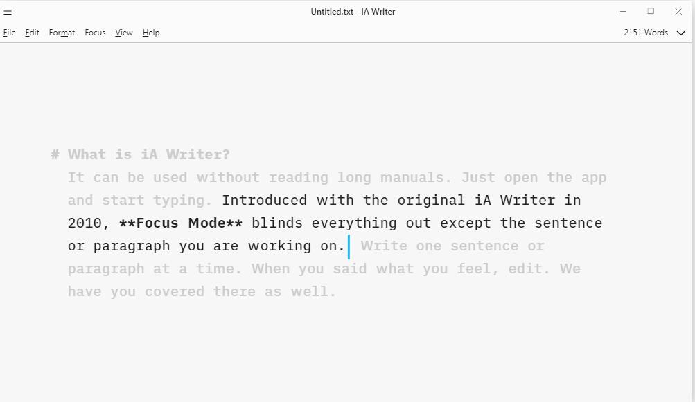 iA Writer下载-iA Writer(跨平台写作软件)下载 v1.4.7655官方版