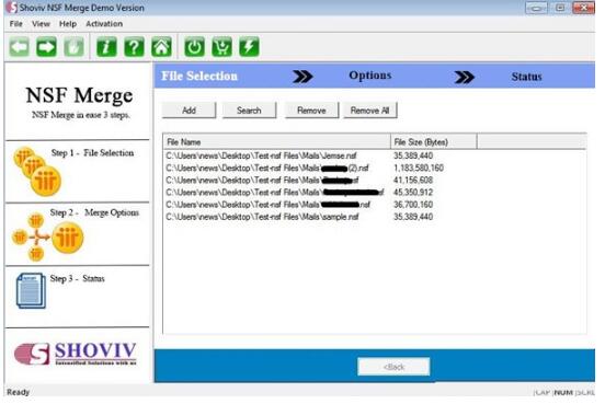 Shoviv NSF Merge破解版-Shoviv NSF Merge(NSF文件合并工具)下载 v20.1免费版