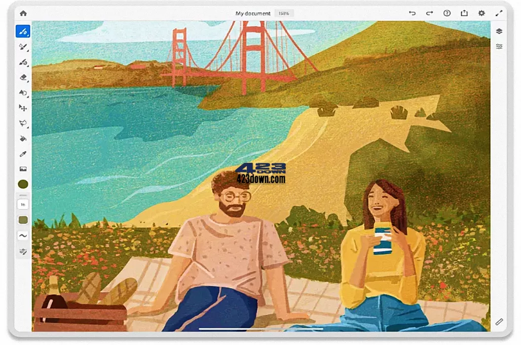Adobe Fresco(绘图软件)v4.6.1.1250 破解版