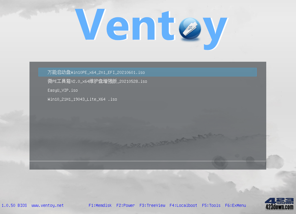 Ventoy中文版(装机神器u盘启动工具) v1.0.90