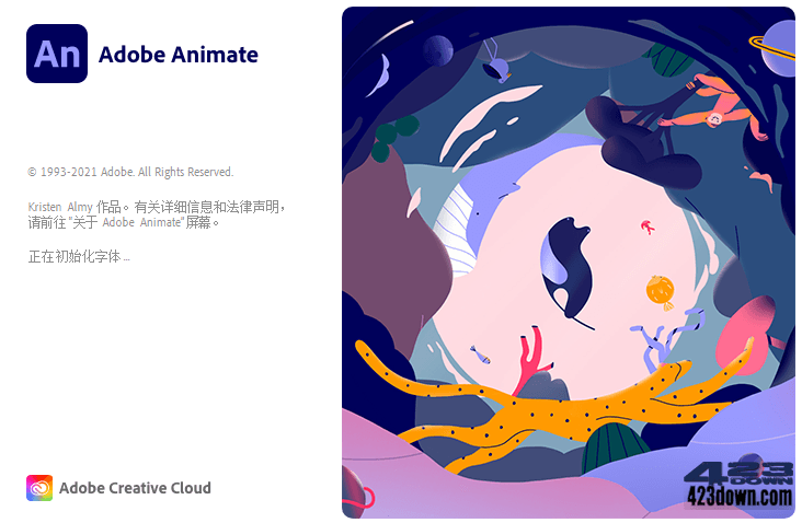 Adobe Animate 2022 (22.0.8.217) Repack下载