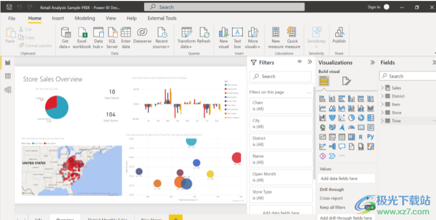 power bi desktop(数据可视化)