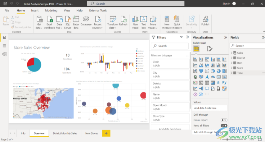 power bi desktop(数据可视化)