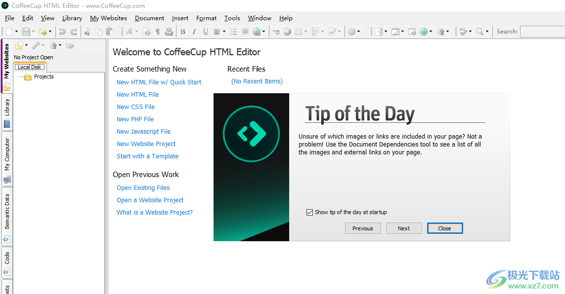 coffeecup html editor(HTML编辑器)