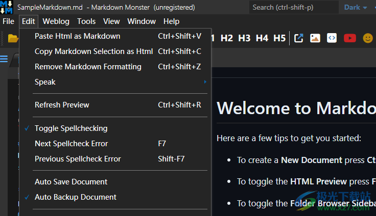 Markdown Monster(Markdown软件)