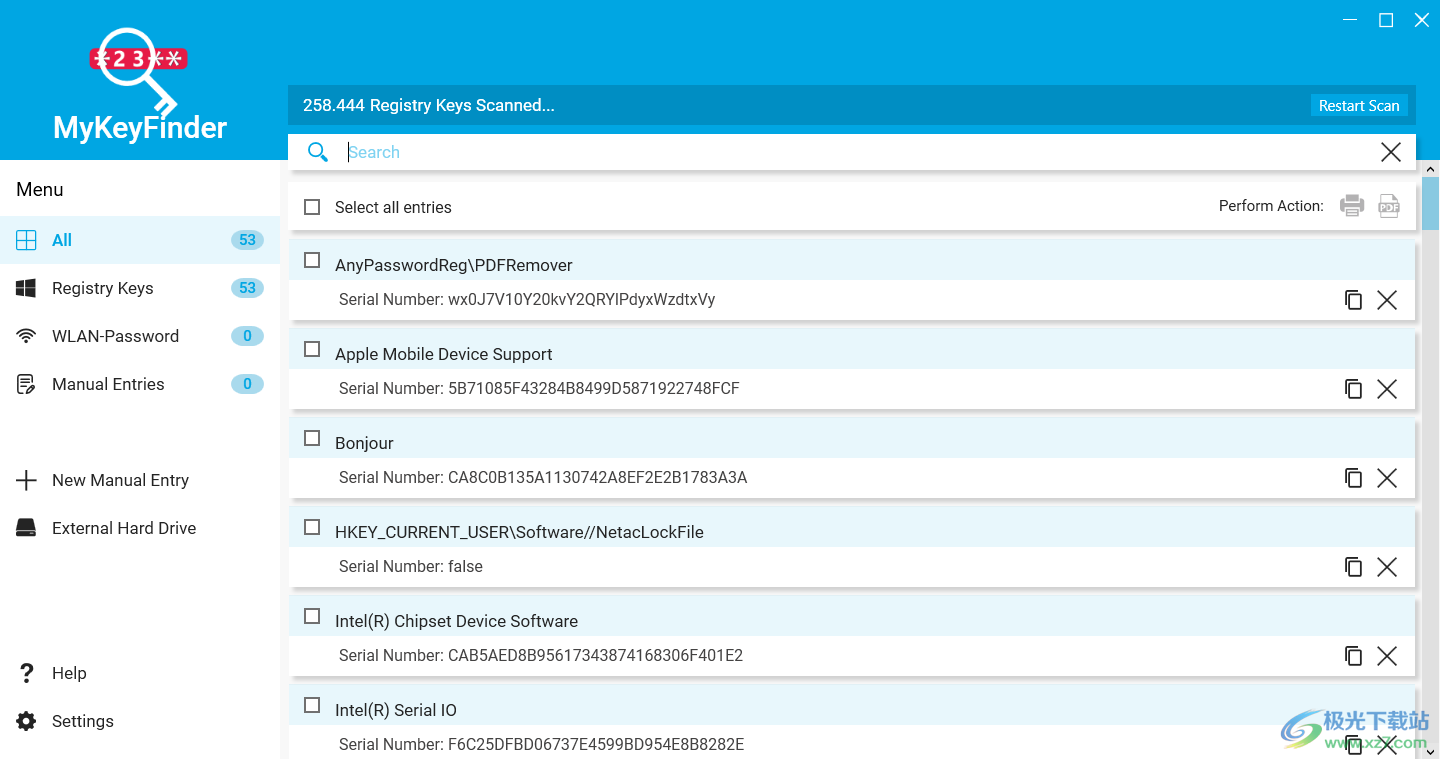 Abelssoft MyKeyFinder破解版下载-电脑密码查询软件v9.2.40 免费版