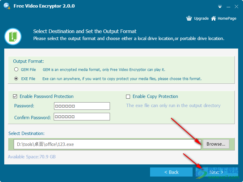 Free Video Encryptor(视频加密软件)