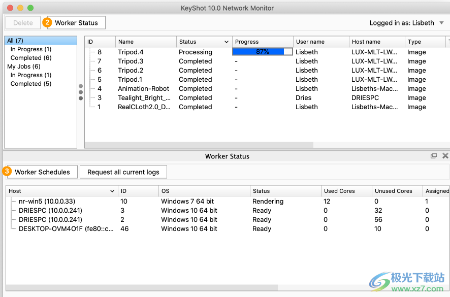 Network Rendering(Keyshot网络渲染客户端)