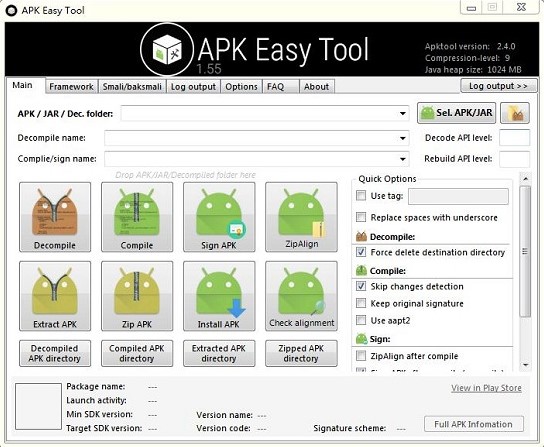 apk easy tool软件下载-apk easy tool工具(多功能apk反编译工具)v1.55 官方版