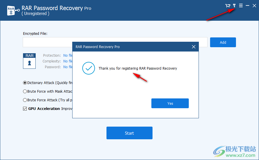 RAR Password Recovery Pro(rar密码解锁器)