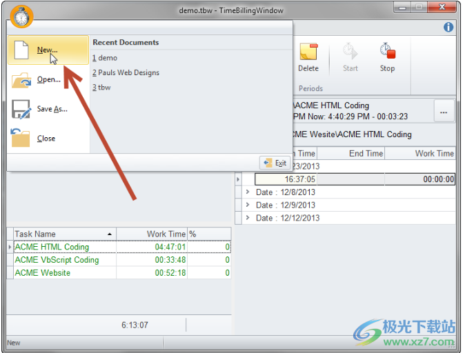 ZPAY Time Billing Window(时间记录工具)