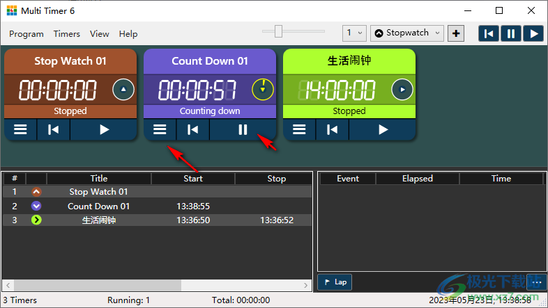 Programming Multi Timer(多功能计时器)