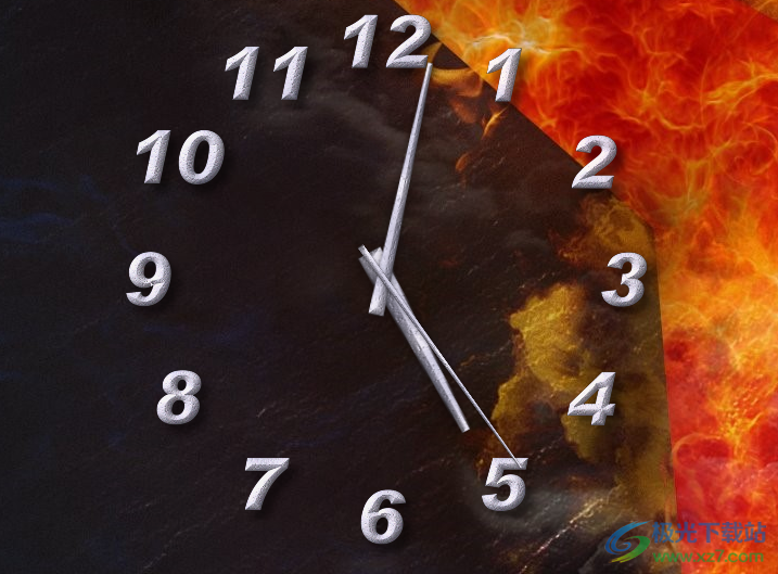 TheAeroClock中文版(桌面透明时钟)