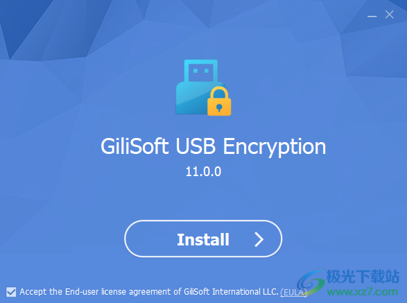 gilisoft usb encryption 11中文破解版(U盘加密)