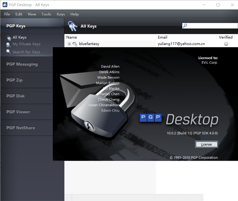 pgp desktop pro下载-PGP Desktop Professionalv10.0.3 简体中文特别版