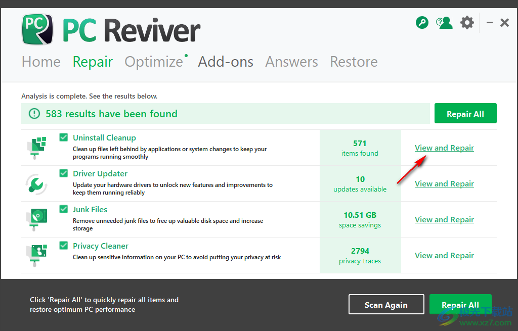 PC Reviver(电脑优化维护工具)