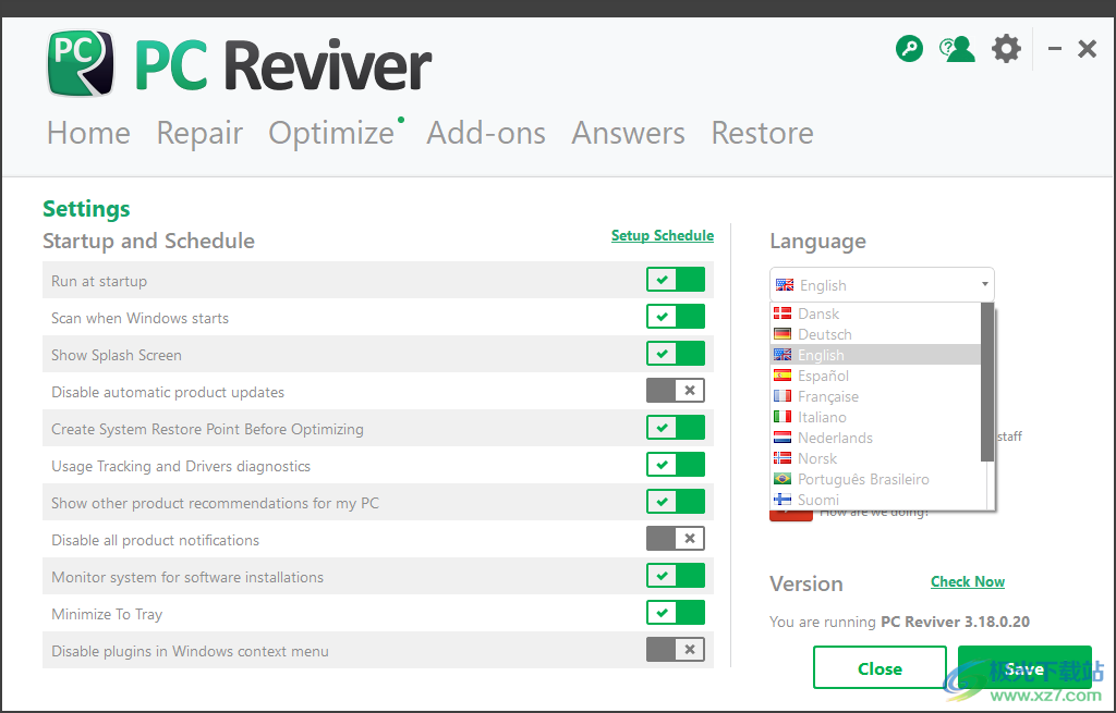 PC Reviver(电脑优化维护工具)