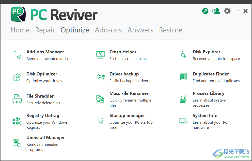PC Reviver(电脑优化维护工具)