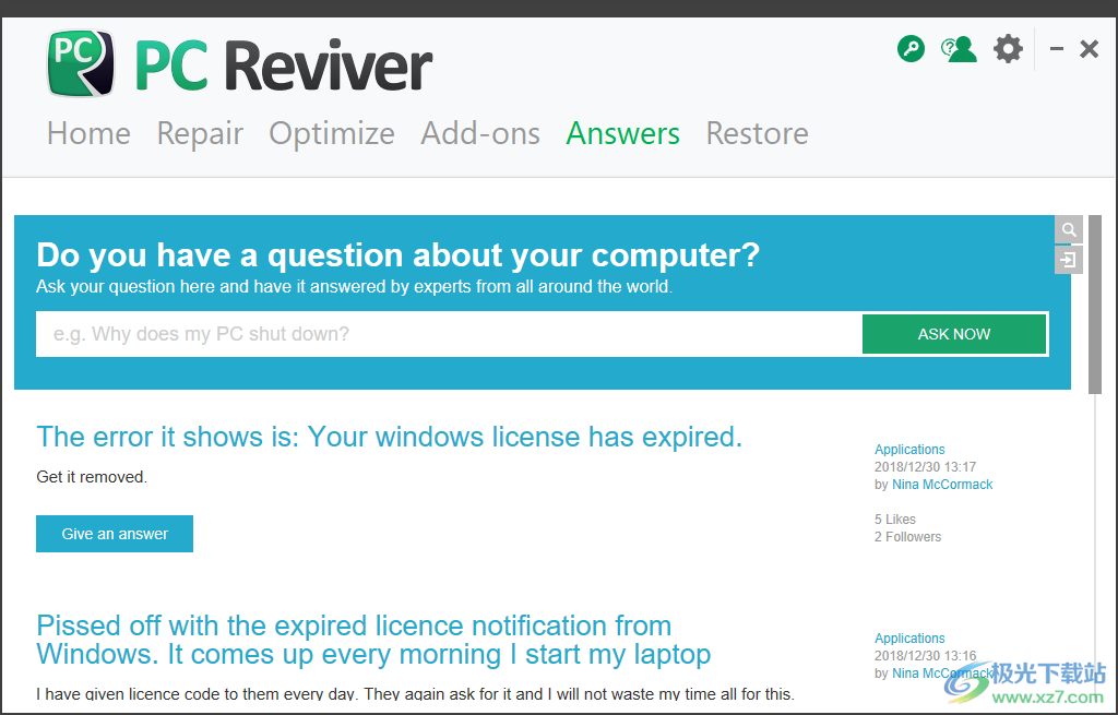 PC Reviver(电脑优化维护工具)