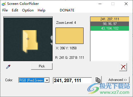 Screen ColorPicker(颜色提取工具)