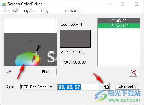 Screen ColorPicker(颜色提取工具)