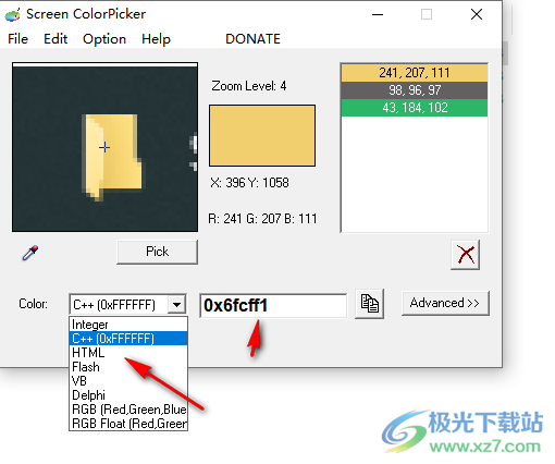 Screen ColorPicker(颜色提取工具)