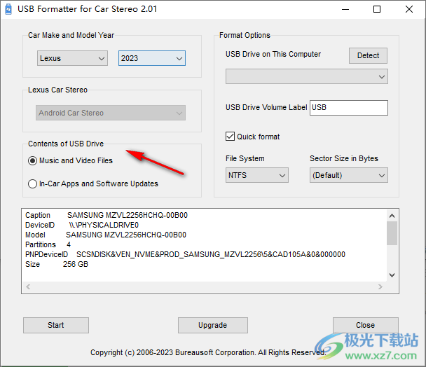 USB Formatter for Car Stereo(车载usb格式化工具)