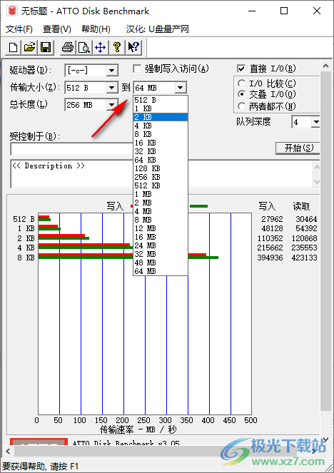 ATTO Disk Benchmark(磁盘测试)