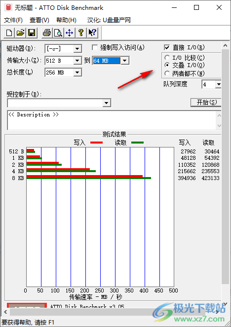 ATTO Disk Benchmark(磁盘测试)