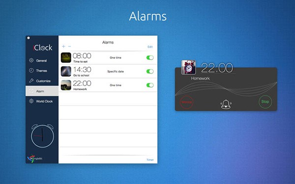iclock for mac(时钟工具) iclock mac版