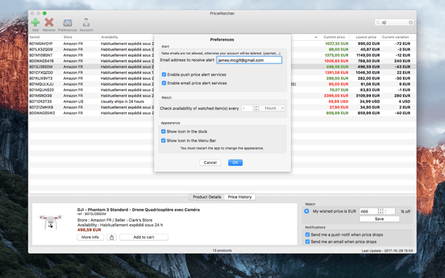 pricewatcher mac