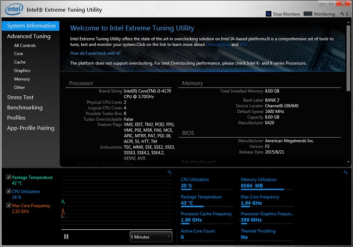 intel extreme tuning utility超频下载-intel extreme tuning utility中文版(英特尔极限超频工具)v7.0.1.4 官方版