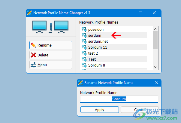 Network Profile Name Changer(网络配置修改工具)