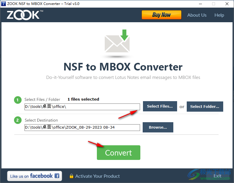 ZOOK NSF to MBOX Converter(邮件转换)