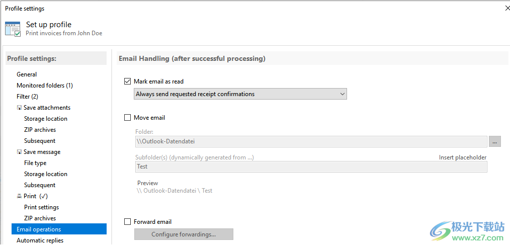 Automatic Email Processor(邮件处理工具)