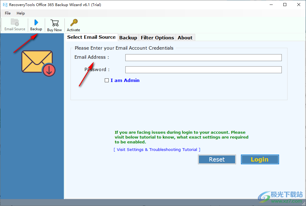 RecoveryTools Office 365 Backup Wizard(电子邮件备份工具)