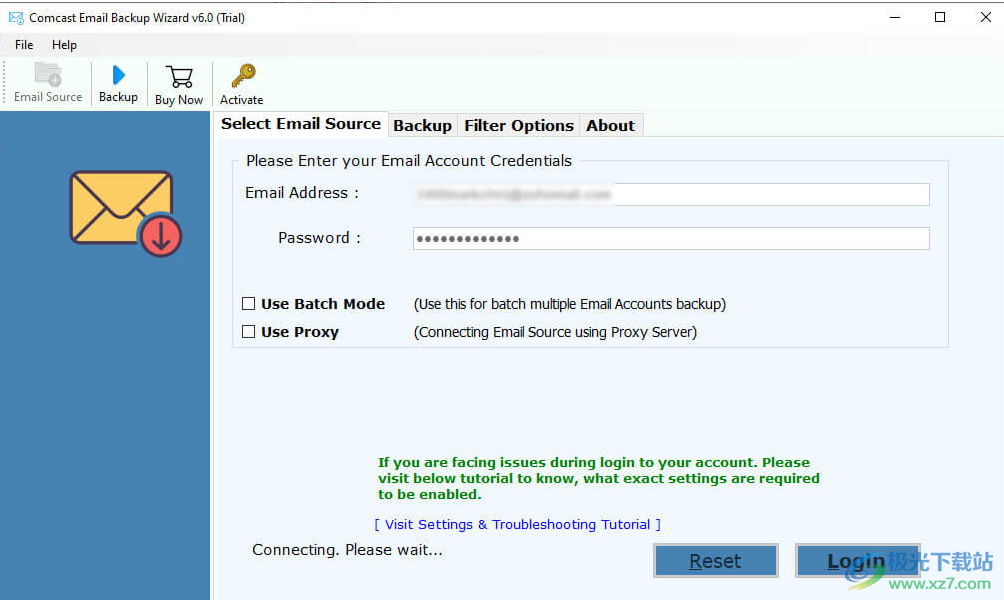 Comcast Email Backup Wizard(邮件转换工具)