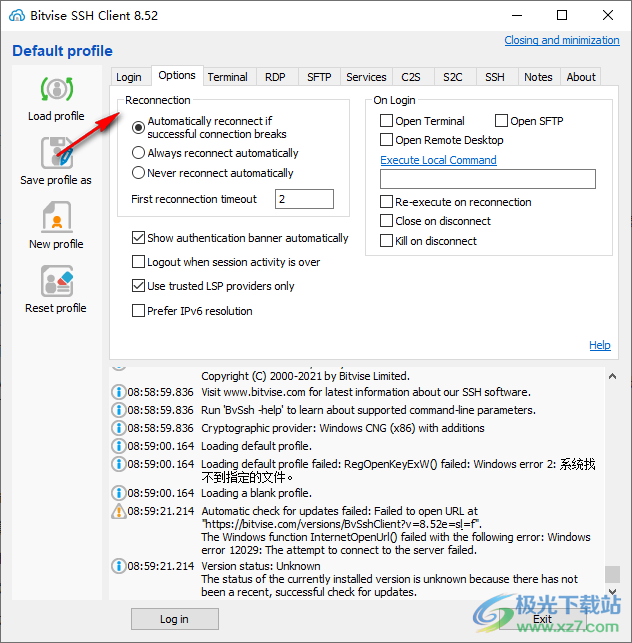 Bitvise SSH Client(端口转发)