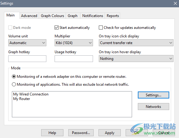 SoftPerfect NetWorx(带宽流量监控软件)