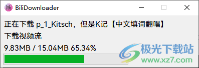 BiliDownloader(b站视频下载器)