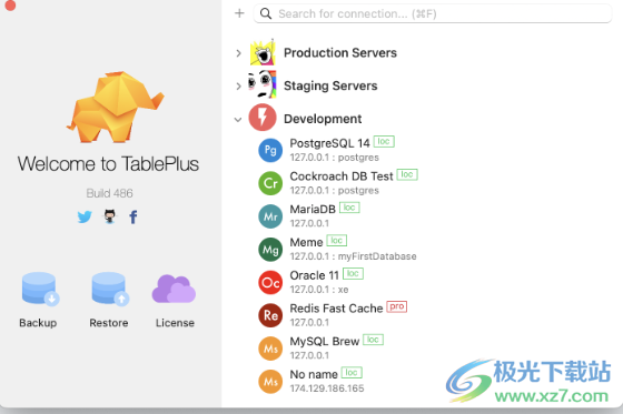 TablePlus(数据库编辑器)