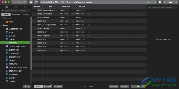 TablePlus(数据库编辑器)